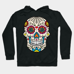 Sugar Skull Illustration Hoodie